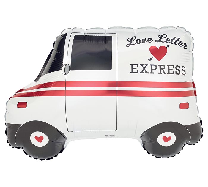 26" Love Letter Express Mail Truck image 0