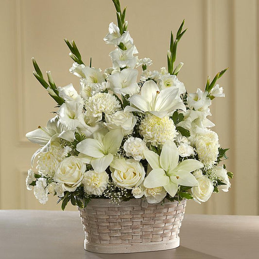 My Peaceful Garden Funeral Flower Arrangement image 0