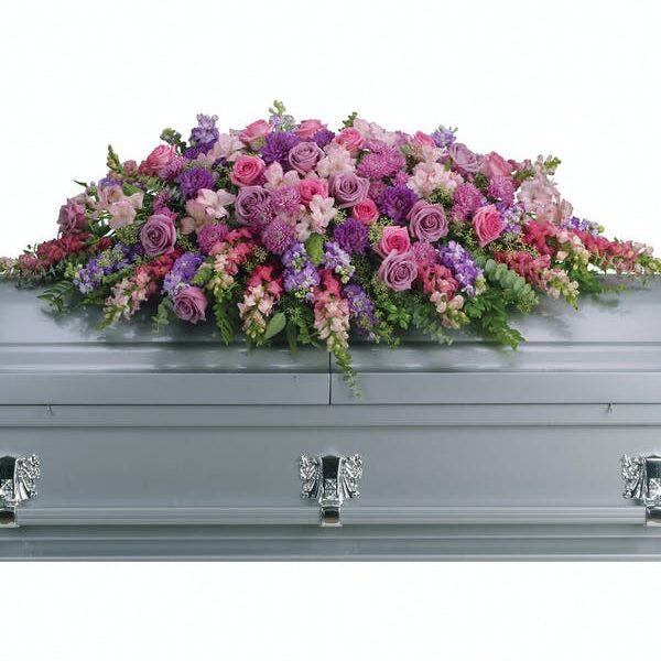 Sentimental Dreams Casket Cover