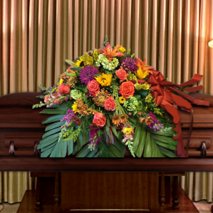 Rays of Light Casket Cover