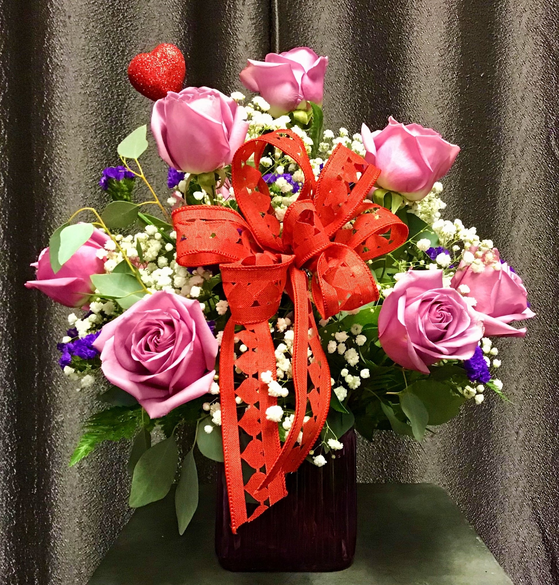 Roses of Purple Dozen