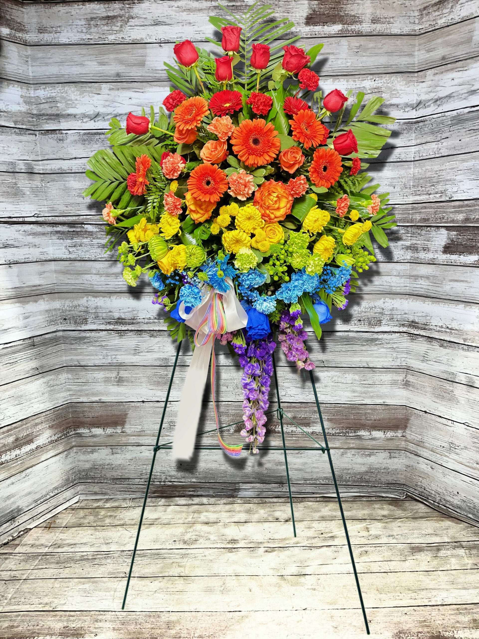 Rainbow Remembrance Easel