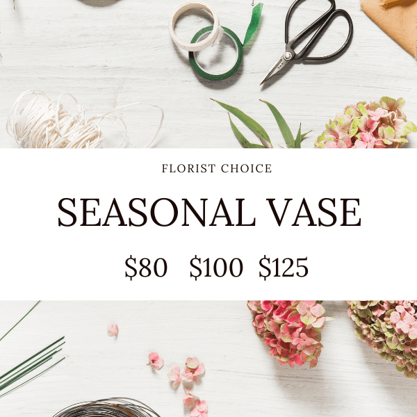 Florist Choice Seasonal Vase - Deluxe image