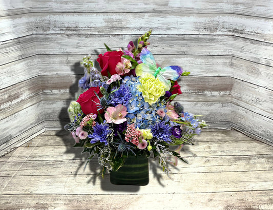 Butterfly Garden Cube image 0